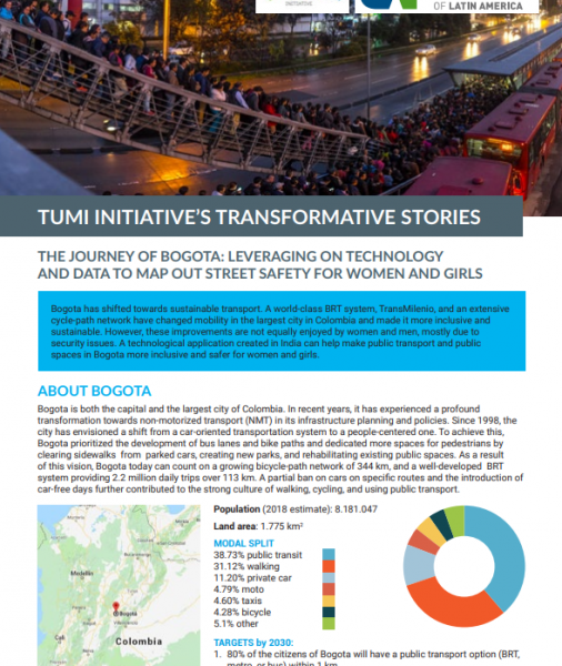 TUMI Initiative’s Transformative Stories – Bogotá