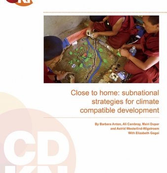 Close to home: subnational strategies for climate compatible development
