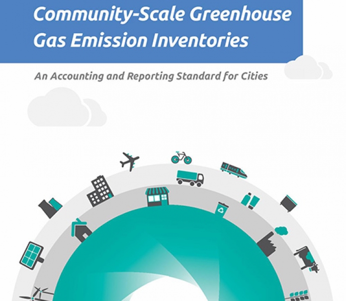 Global Protocol for Community-Scale Greenhouse Gas Emission Inventories (GPC): An Accounting and Reporting Standard for Cities (postcard)