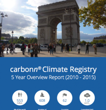 carbonn Climate Registry 5 Year Overview Report