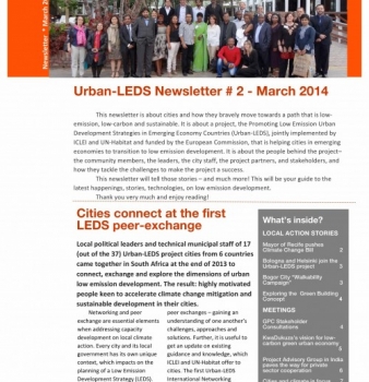 Urban-LEDS Newsletter #2