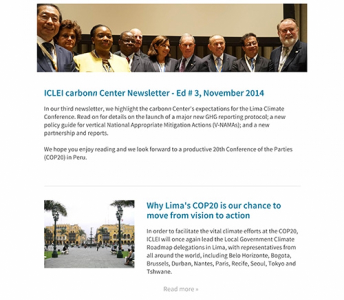 carbonn Climate Registry Newsletter #3