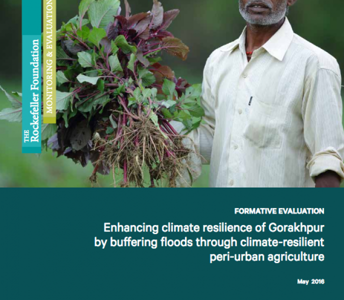 Formative Evaluation Report – Enhancing climate resilience of Gorakhpur  by buffering floods through climate-resilient peri-urban agriculture