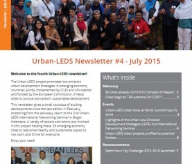 Urban LEDS Newsletter #4